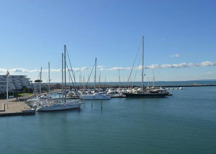 Апартаменты 2 Pieces Avec Climatisation, 2 Terrasses Et Acces Direct Au Port - - Fr-1-250-96 Ле-Гро-дю-Руа